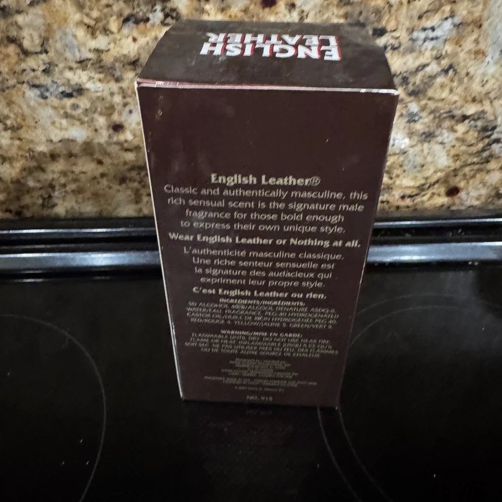 English Leather by Dana Cologne for Men 8.0 fl oz 240 mL w/ Original Box Vintage